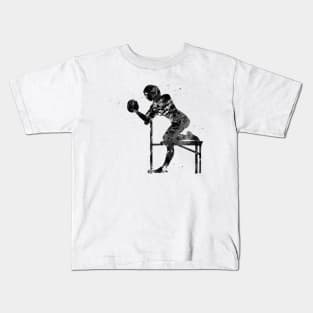 Female Bodybuilder Kids T-Shirt